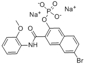 结构式 CAS# 5134-42-9, 萘酚 As-磷酸氢酯钠盐