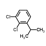 CAS#: 51345-56-3， 1,2-Dichloro-3-Isopropylbenzene