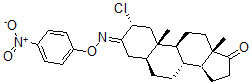 CAS#: 51354-33-7， 2alpha-Chloro-3-[(4-Nitrophenoxy)Imino]-5alpha-Androstan-17-One