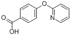 structure of CAS# 51363-00-9, 4-(Pyrid-2-Yloxy)Benzoic Acid;4-(PYRID-2-YLOXY)BENZOIC ACID