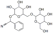 CAS#: 51371-34-7， alpha-[(6-O-beta-D-Glucopyranosyl-beta-D-Glucopyranosyl)Oxy]-Benzeneacetonitrile