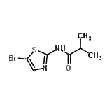 CAS#: 51382-63-9， N-(5-Bromo-1,3-Thiazol-2-Yl)-2-Methylpropanamide