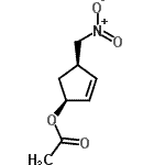 CAS#: 514206-24-7， (1S,4R)-4-(Nitromethyl)-2-Cyclopenten-1-Yl Acetate