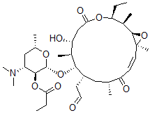CAS#: 51481-64-2， 4'-Deoxycirramycin A1 2'-Propionate