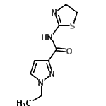 CAS#: 515829-91-1， N-(4,5-Dihydro-1,3-Thiazol-2-Yl)-1-Ethyl-1H-Pyrazole-3-Carboxamide