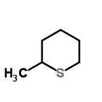 CAS#: 5161-16-0， 2-Methyltetrahydro-2H-Thiopyran