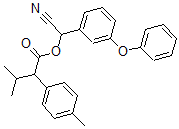 CAS#: 51630-53-6， 4-Methyl-alpha-(1-Methylethyl)Benzeneacetic Acid Cyano(3-Phenoxyphenyl)Methyl Ester