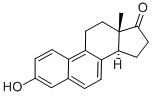 结构式 CAS# 517-09-9, 马萘雌酮