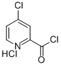 structure of CAS# 51727-15-2, 4-Chloropyridine-2-Carbonyl Chloride Hydrochloride;2-Pyridinecarbonyl  Chloride,  4-Chloro-,  Hydrochloride;(4-Chloro-2-Pyridinecarbonyl Chloride Hydrochloride);4-Chloro-2-Pyridinecarbonyl Chloride Hydrochlorid
