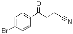 structure of CAS# 51765-77-6, 4-(4-Bromophenyl)-4-Oxobutanenitrile;4-(4-Bromo-phenyl)-4-oxo-butyronitrile;4-(4-Bromophenyl)-4-Oxobutyronitrile;MFCD02260543