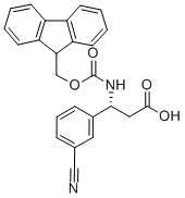 CAS#: 517905-91-8， Fmoc-(R)-3-Amino-3-(3-Cyano-Phenyl)-Propionic Acid