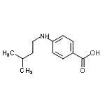 CAS#: 518335-95-0， 4-[(3-Methylbutyl)Amino]Benzoic Acid