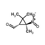CAS#: 518352-35-7， (1R,3S)-2,2,3-Trimethyl-3-Nitrocyclopropanecarbaldehyde