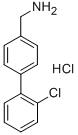 结构式 CAS# 518357-42-1, [4-(2-氯苯基)苯基]甲胺盐酸盐