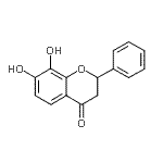CAS#: 51876-18-7， 7,8-Dihydroxy-2-Phenyl-2,3-Dihydro-4H-Chromen-4-One
