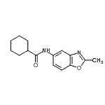 CAS#: 519019-65-9， N-(2-Methyl-1,3-Benzoxazol-5-Yl)Cyclohexanecarboxamide