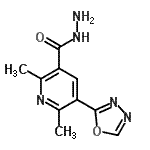 CAS#: 519152-90-0， 2,6-Dimethyl-5-(1,3,4-Oxadiazol-2-Yl)Nicotinohydrazide