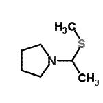 CAS#: 519156-67-3， 1-[1-(Methylsulfanyl)Ethyl]Pyrrolidine