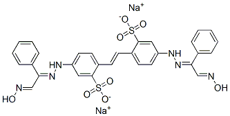 CAS#: 51980-71-3， Disodium 4,4'-Bis[[2-(Hydroxyimino)-1-Phenylethylidene]Hydrazino]Stilbene-2,2'-Disulphonate