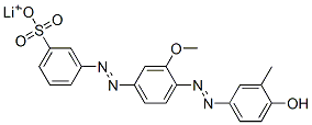 CAS#: 51988-24-0， Lithium 3-[3-Methoxy-4-[(2Z)-2-(3-Methyl-4-Oxo-1-Cyclohexa-2,5-Dienylidene)Hydrazinyl]Phenyl]Diazenylbenzenesulfonate