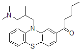 CAS#: 51989-35-6， 1-[10-(3-Dimethylamino-2-Methylpropyl)Phenothiazin-2-Yl]Pentan-1-One