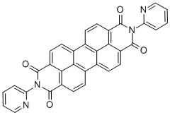 CAS 登录号：52000-77-8， N,N'-二(2-吡啶基)苝-3,4,9,10-四羧酸 3,4:9,10-二亚胺