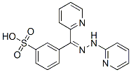CAS 登录号：52018-85-6， 3-[吡啶-2-基(吡啶-2-基亚肼基)甲基]苯磺酸