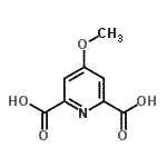 CAS#: 52062-26-7， 4-Methoxy-2,6-Pyridinedicarboxylic Acid