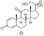 CAS#: 52080-57-6， Chloroprednisone