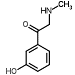 CAS#: 52093-42-2， 1-(3-Hydroxyphenyl)-2-(Methylamino)Ethanone