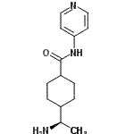 CAS#: 521059-79-0， 4-[(1R)-1-Aminoethyl]-N-(4-Pyridinyl)Cyclohexanecarboxamide