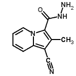 CAS#: 521280-99-9， 1-Cyano-2-Methyl-3-Indolizinecarbohydrazide