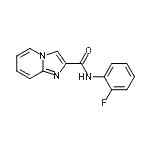 CAS#: 521320-24-1， N-(2-Fluorophenyl)Imidazo[1,2-a]Pyridine-2-Carboxamide