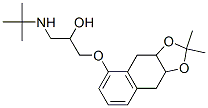 CAS#: 52187-21-0， 1-(Tert-Butylamino)-3-[(3a,4,9,9alpha-Tetrahydro-2,2-Dimethylnaphtho[2,3-d]-1,3-Dioxol-5-Yl)Oxy]Propan-2-Ol