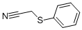 structure of CAS# 5219-61-4, Phenylthioacetonitrile;2-(Phenylthio)Acetonitrile;2-Phenylsulfanylethanenitrile;Cyanomethyl Phenyl Sulfide