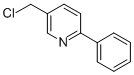 结构式 CAS# 5229-40-3, 5-(氯甲基)-2-苯基吡啶