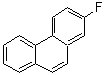 structure of CAS# 523-41-1, 2-Fluorophenanthrene;2-Fluorophenanthrene;2-Iodophenanthrene