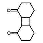 结构式 CAS# 5230-92-2, 十氢-1,8-联苯撑二酮
