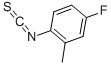 structure of CAS# 52317-97-2, 4-Fluoro-2-Methylphenyl Isothiocyanate;4-Fluoro-2-Methylphenyl Isothiocyanate 98%;4-Fluoro-2-Methylphenylisothiocyanate98%;4-FLUORO-2-METHYLPHENYL ISOTHIOCYANATE