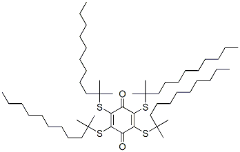 CAS#: 52341-37-4， Tetrakis(Tert-Dodecylthio)-p-Benzoquinone