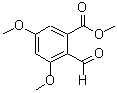 structure of CAS# 52344-93-1, Methyl 2-Formyl-3,5-Dimethoxybenzoate;METHYL 2-FORMYL-3,5-DIMETHOXYBENZOATE, 9;METHYL 2-FORMYL-3,5-DIMETHOXYBENZOATE