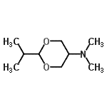 CAS#: 52358-71-1， 2-Isopropyl-N,N-Dimethyl-1,3-Dioxan-5-Amine