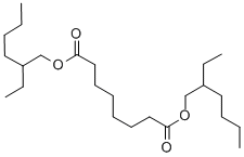 structure of CAS# 5238-22-2, Suberic Acid Di(2-Ethylhexyl) Ester;Octanedioic Acid Bis(2-Ethylhexyl) Ester;Suberic Acid Bis(2-Ethylhexyl) Ester;Octanedioic Acid, Bis(2-Ethylhexyl) Ester