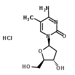CAS#: 5241-10-1， 2'-Deoxy-5-Methylcytidine Hydrochloride (1:1)