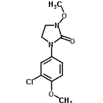 CAS#: 52420-38-9， 1-(3-Chloro-4-Methoxyphenyl)-3-Methoxy-2-Imidazolidinone