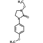 CAS 登录号：52420-45-8， 1-甲氧基-3-(4-甲氧基苯基)-2-咪唑烷酮