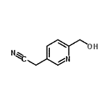 CAS#: 52426-69-4， [6-(Hydroxymethyl)-3-Pyridinyl]Acetonitrile
