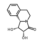 CAS#: 524950-94-5， (1R,2R,10bS)-1,2-Dihydroxy-1,5,6,10B-Tetrahydropyrrolo[2,1-a]Isoquinolin-3(2H)-One