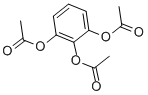 structure of CAS# 525-52-0, 1,2,3-Triacetoxybenzene;(2,6-Diacetoxyphenyl) Acetate;Acetic Acid (2,6-Diacetoxyphenyl) Ester;(2,6-Diacetyloxyphenyl) Ethanoate