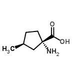 CAS 登录号：52521-23-0， (1S,3S)-1-氨基-3-甲基环戊烷羧酸